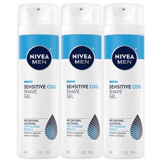Foto 1 | Gel De Afeitar Nivea Men Sensitive Cool Con Algas Marinas, 210 Ml, Paquete De 3 - Venta Internacional.