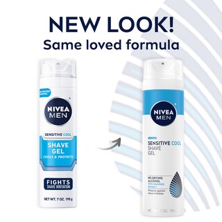 Foto 2 | Gel De Afeitar Nivea Men Sensitive Cool Con Algas Marinas, 210 Ml, Paquete De 3 - Venta Internacional.