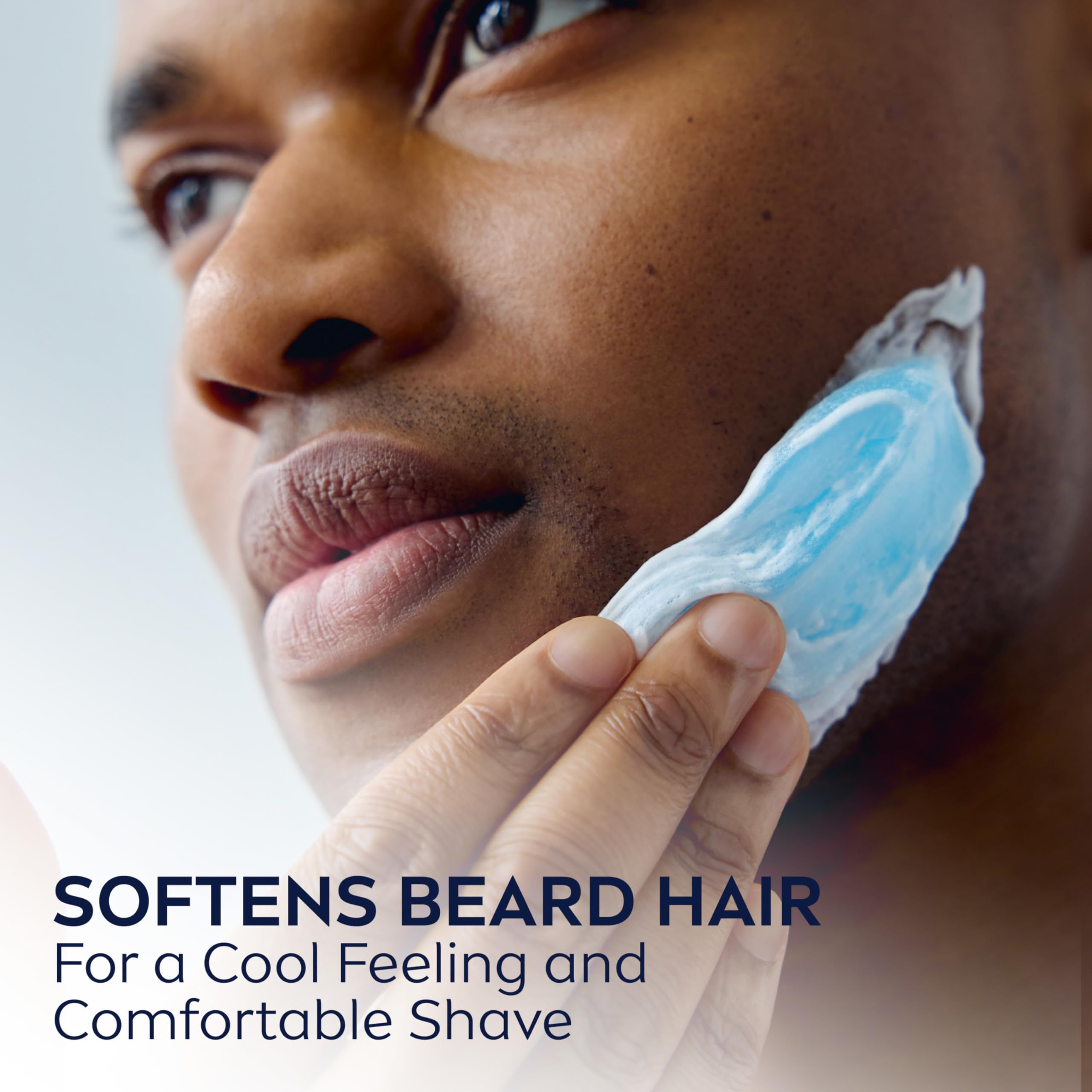Foto 4 | Gel De Afeitar Nivea Men Sensitive Cool Con Algas Marinas, 210 Ml, Paquete De 3 - Venta Internacional.