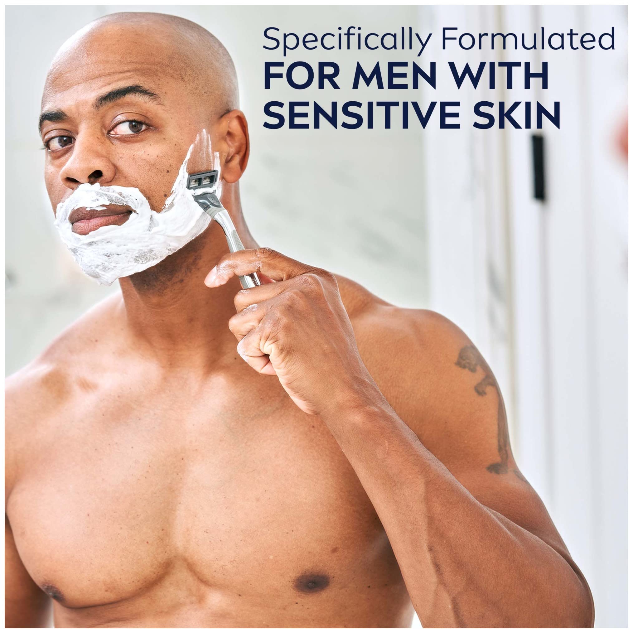 Foto 7 pulgar | Set De Regalo Nivea Men Sensitive Shaving Skin Care, Paquete De 2 - Venta Internacional.