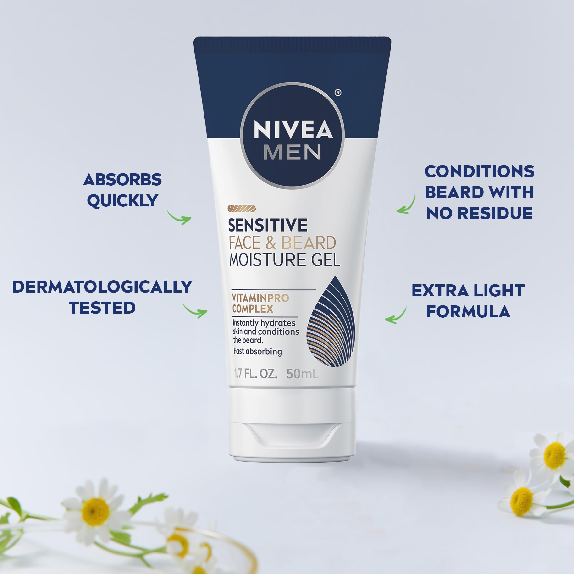 Foto 6 pulgar | Gel Hidratante Nivea Men Para Rostro Y Barba Sensibles, 50 Ml X 3 - Venta Internacional.
