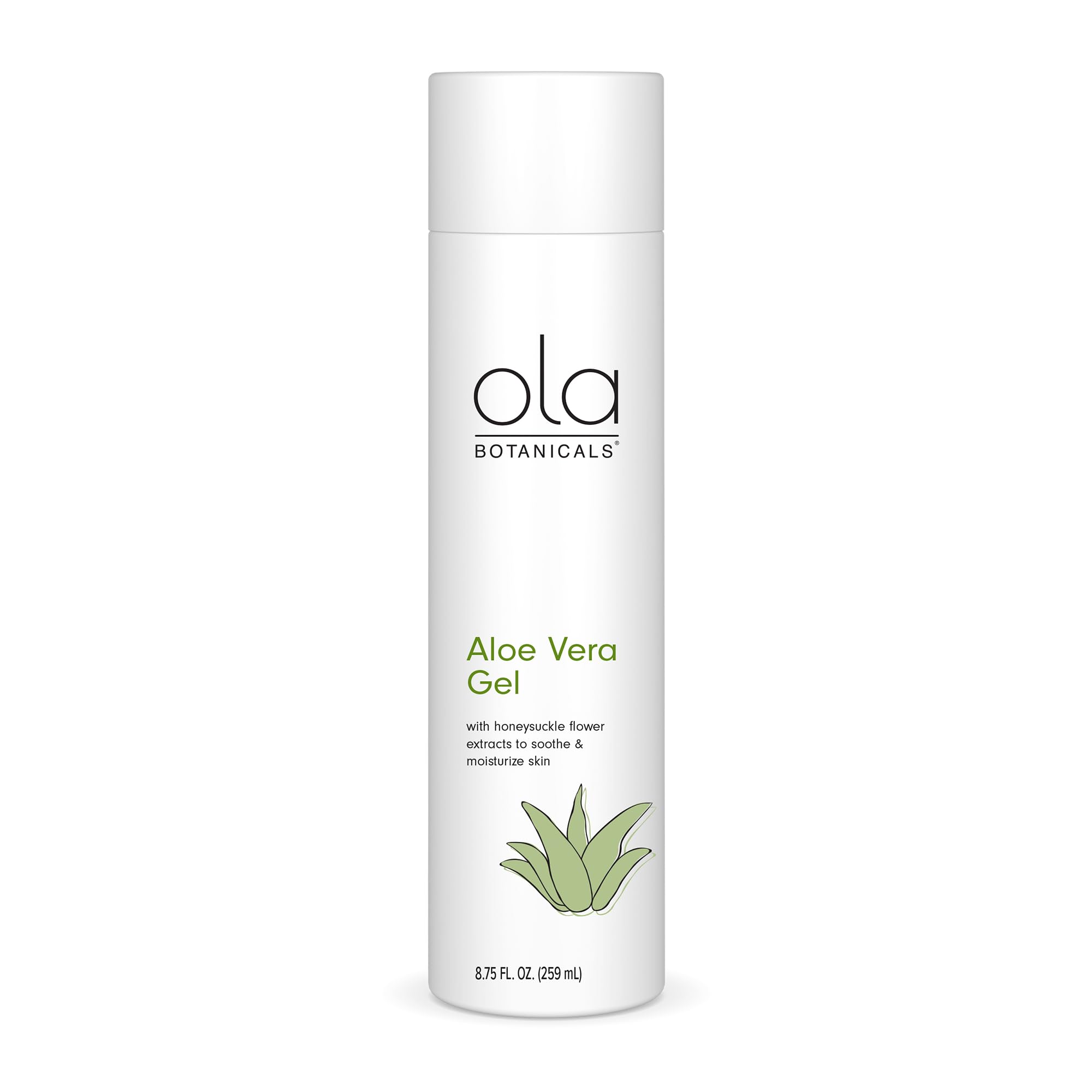Gel De Aloe Vera Dr. Mercola Ola Botanicals 250 Ml Con Madreselva - Venta Internacional.