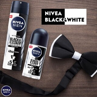 Foto 5 | Desodorante Nivea Black White Original Roll-on 50 Ml (paquete De 6) - Venta Internacional.