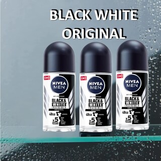 Foto 6 | Desodorante Nivea Black White Original Roll-on 50 Ml (paquete De 6) - Venta Internacional.