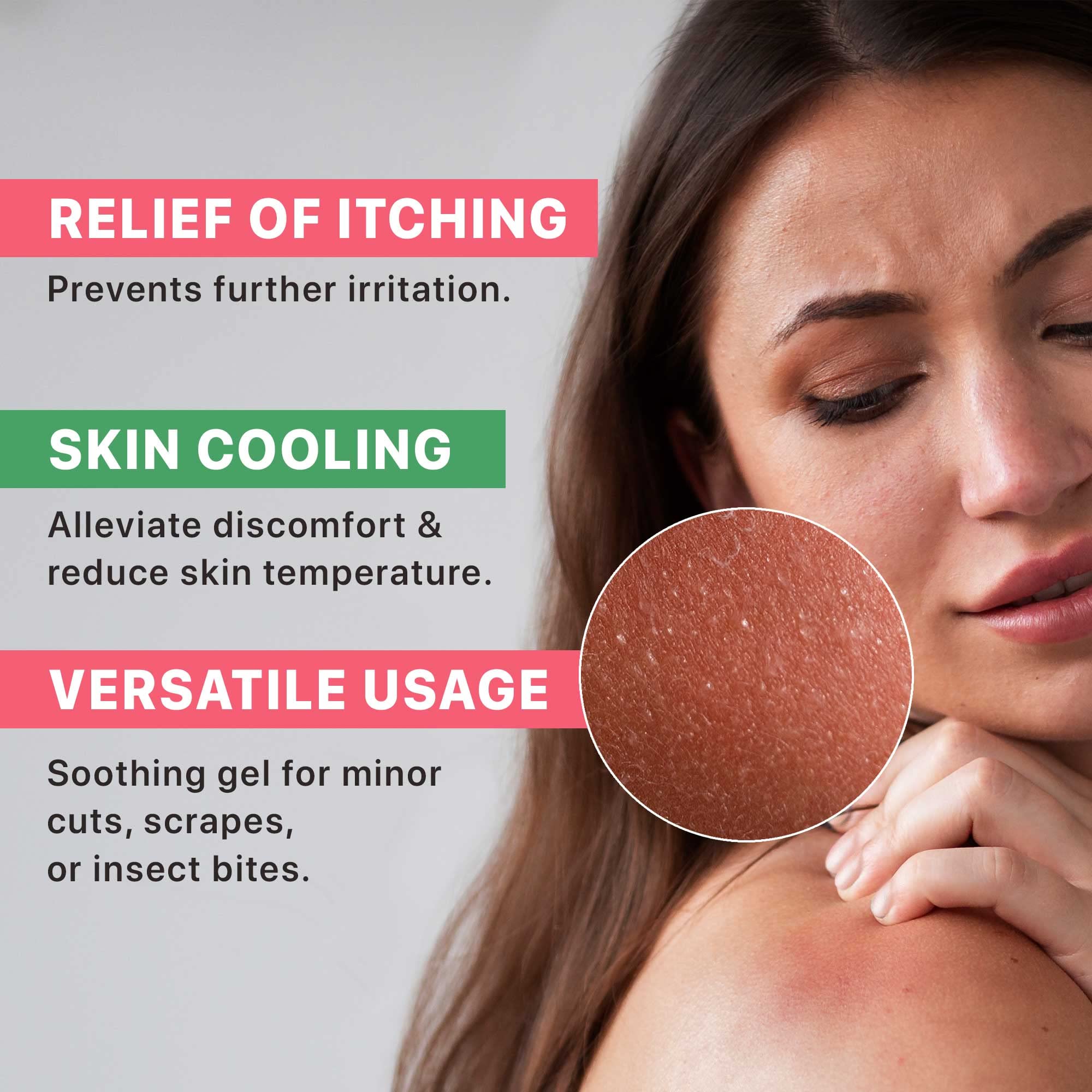 Foto 3 | Gel De Aloe Vera Beauty By Earth Con Vitamina C Y E 100% Natural - Venta Internacional.