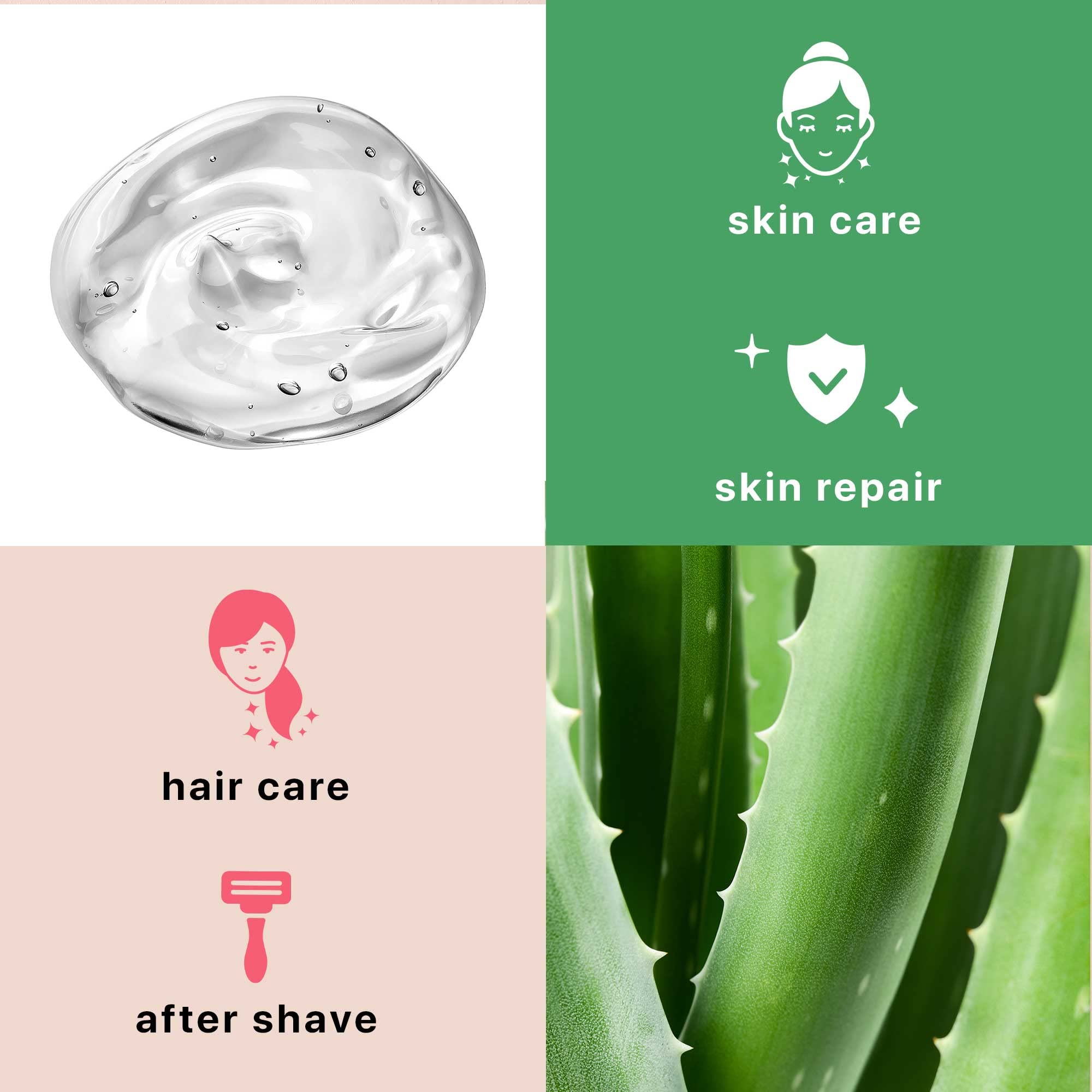 Foto 7 pulgar | Gel De Aloe Vera Beauty By Earth Con Vitamina C Y E 100% Natural - Venta Internacional.