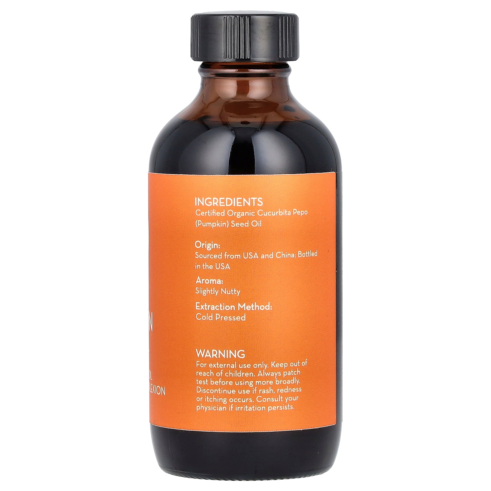 Foto 3 pulgar | Aceite De Semillas De Calabaza Pure Body Naturals Organic 118 Ml - Venta Internacional.