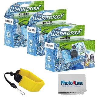 Foto 1 | Cámara Desechable Fujifilm Quick Snap Impermeable de 35 mm 3 Piezas - Venta Internacional