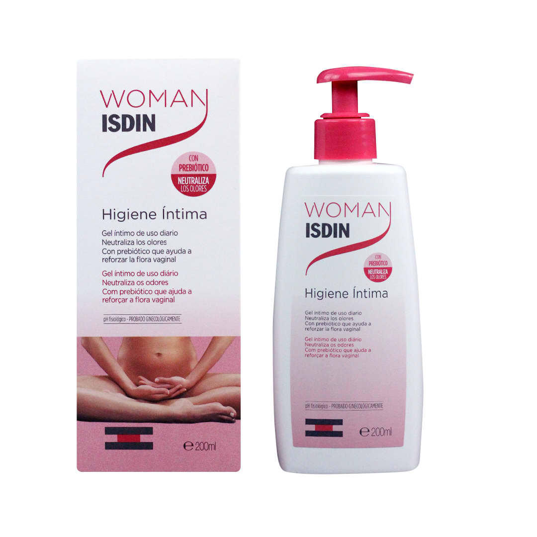 Foto 2 pulgar | Gel Isdin Woman Higiene Íntima 200 ml