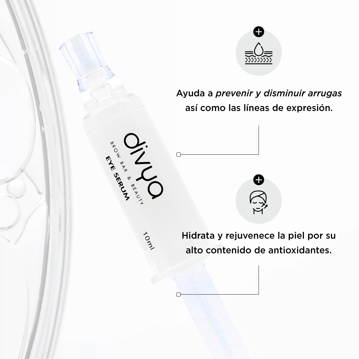 Foto 4 pulgar | Serum Contorno De Ojos Divya Gel Celulas Madre