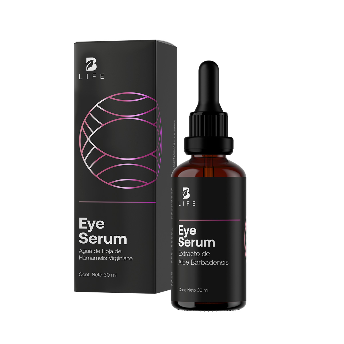 Foto 2 pulgar | Serum para Ojos 96% Ingredientes Naturales Eye Serum B Life