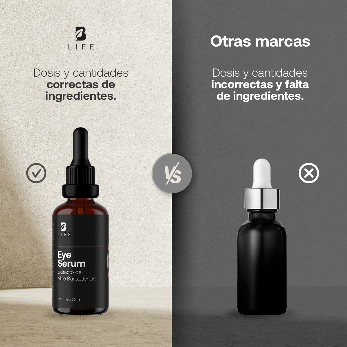 Foto 6 pulgar | Serum para Ojos 96% Ingredientes Naturales Eye Serum B Life