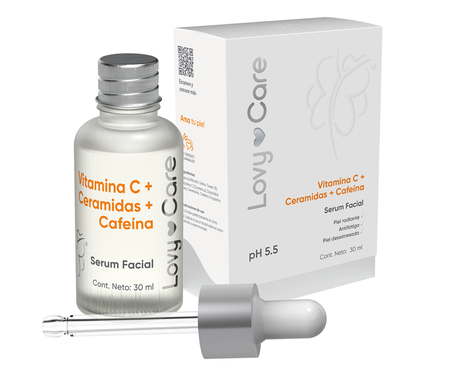 Foto 1 | Sérum Facial Lovy Care PT0005 Vitamina C más Ceramidas más Cafeína