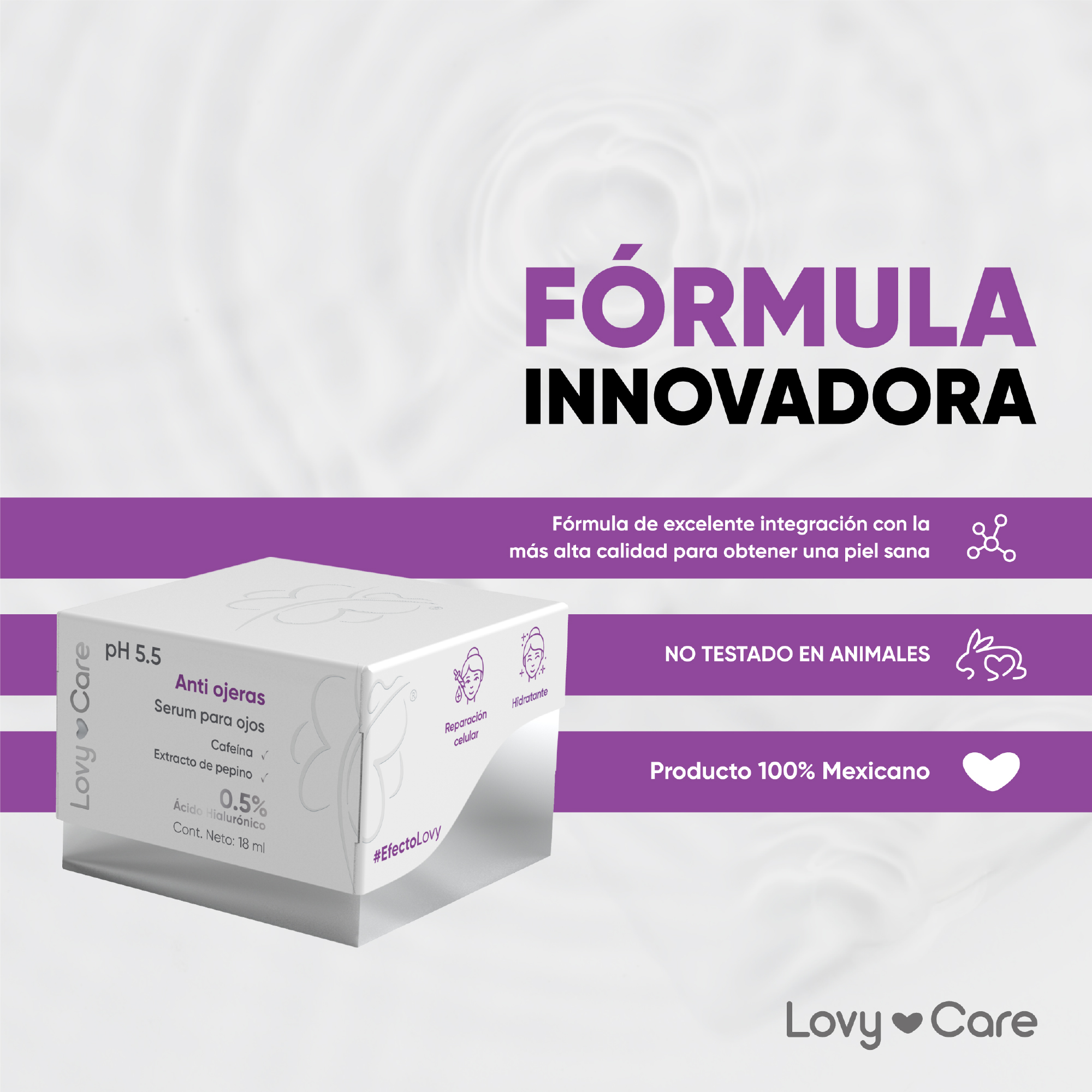 Foto 5 pulgar | Serum Anti Ojeras Lovy Care