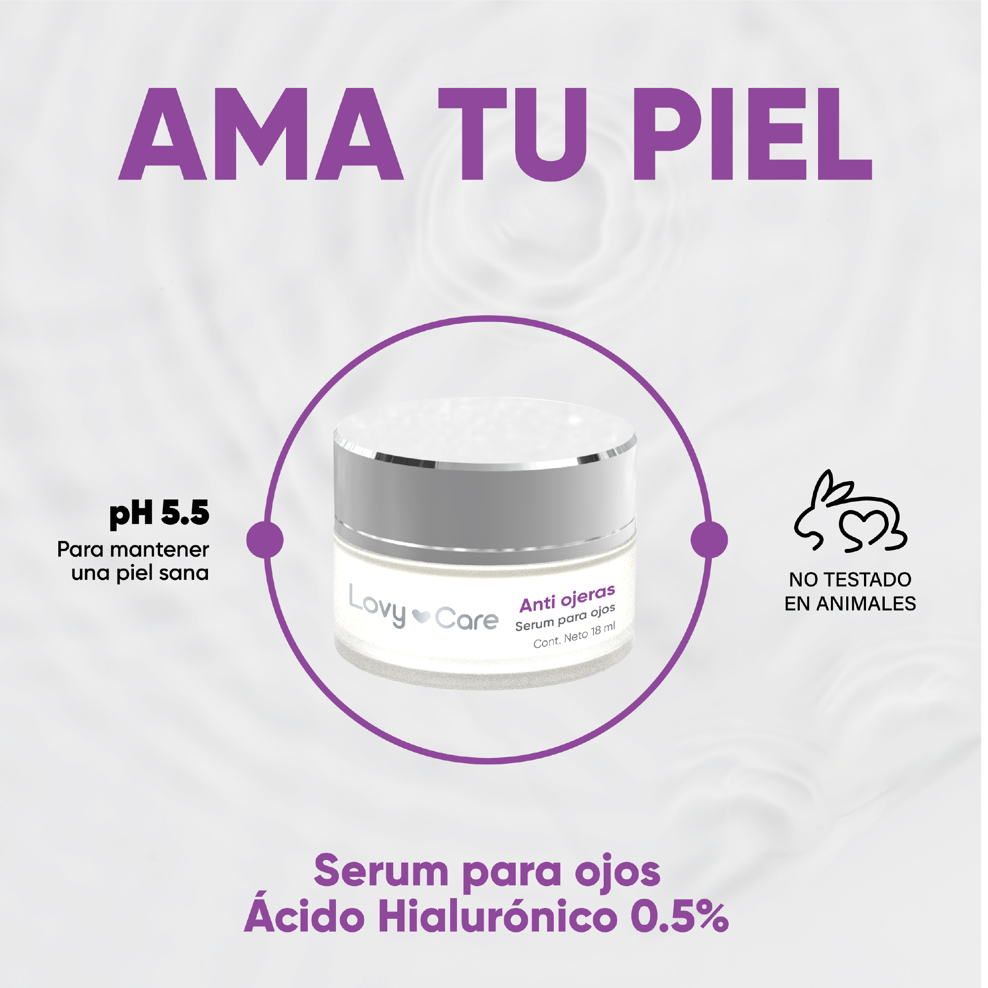 Foto 6 pulgar | Serum Anti Ojeras Lovy Care
