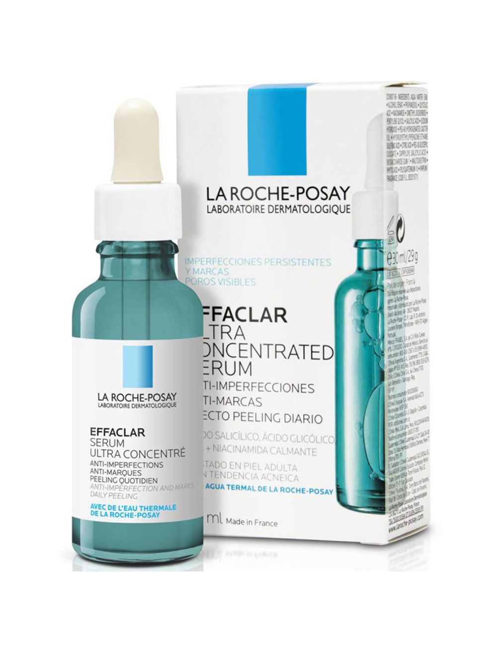 Foto 2 pulgar | Suero Facial La Roche Posay Effaclar Anti-imperfecciones Líquido Frasco Gotero 30 ml