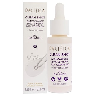 Foto 1 | Complejo para Suero Pacifica Tiro Claro Niacinamida Zinc y cáñamo 10% Unisex 0.8 Oz