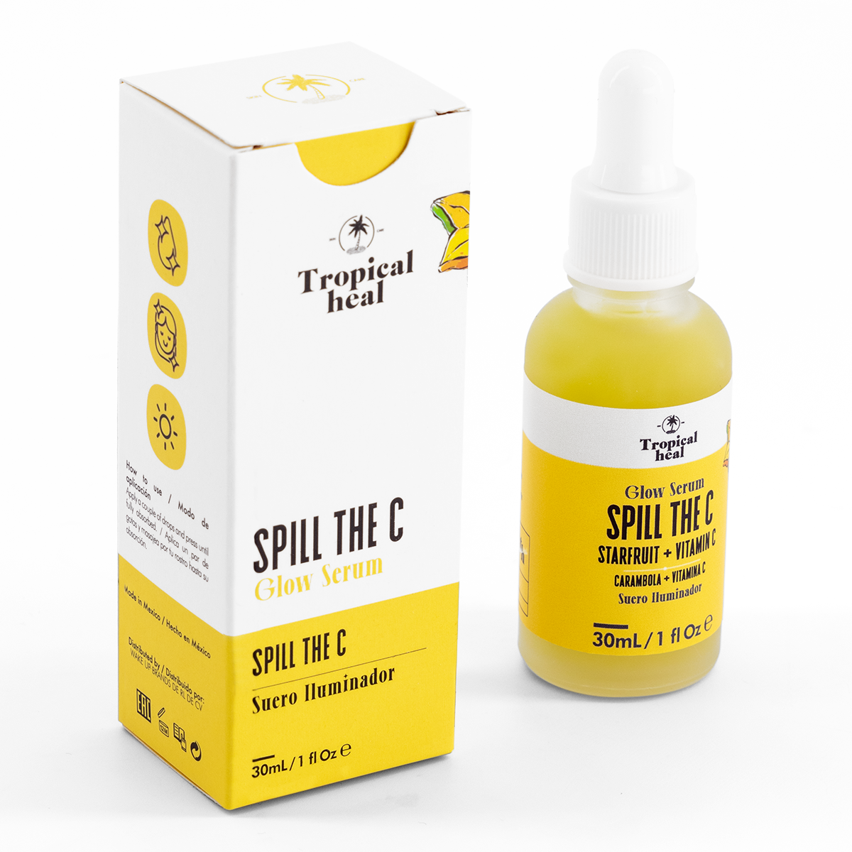 Foto 2 pulgar | Serum Facial con Vitamina C Tropical Heal Spill