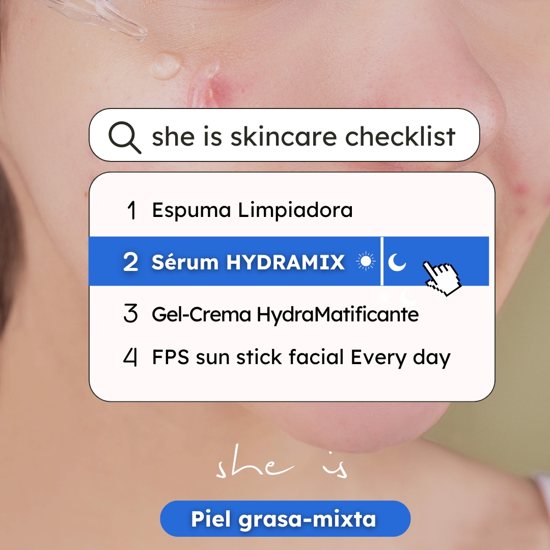 Foto 6 pulgar | Sérum She is skincare Hydramix Antiacné Matificante 30 ml
