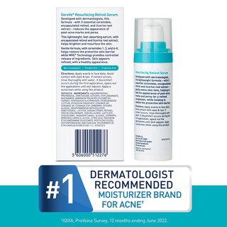 Foto 6 | Sérum Cerave Retinol Para Marcas Posteriores Al Acné Y Textura De La Piel, 30 Ml - Venta Internacional.