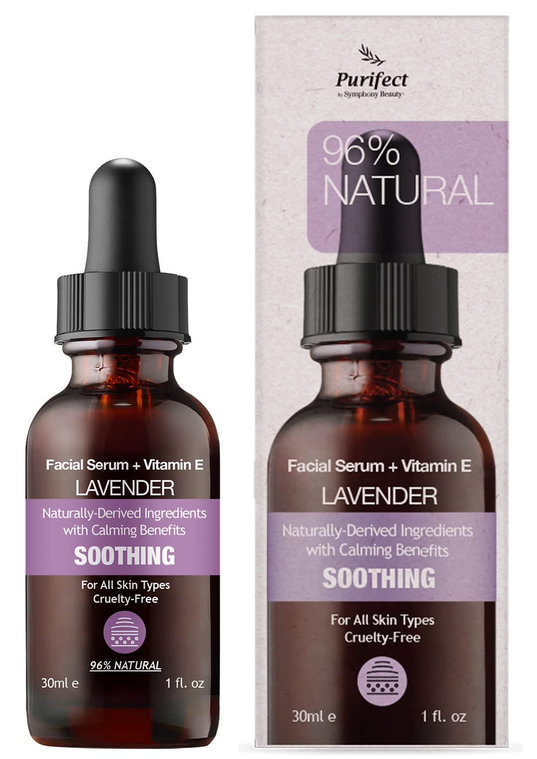 Foto 2 pulgar | Sérum Facial Purifect Lavender 30 Ml con Vitamina E Escualeno - Venta Internacional