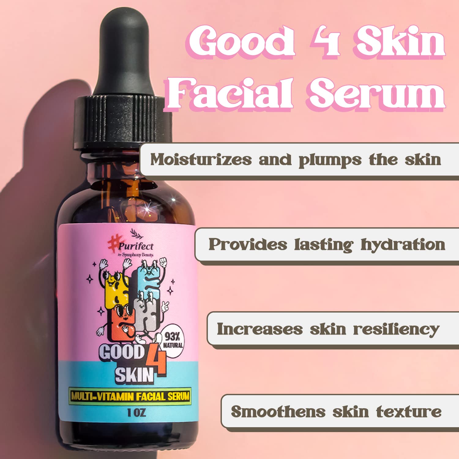 Foto 3 pulgar | Sérum Facial Purifect Good 4 Skin Multivitamínico 30ml con Vitaminas E/B/C y K - Venta Internacional