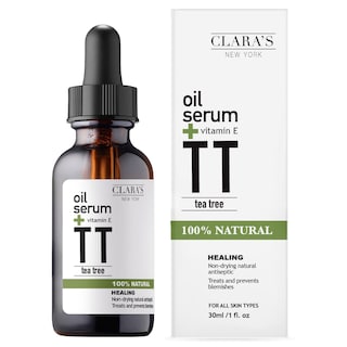 Foto 1 | Sérum de Aceite Facial Clara's New York Tea Tree con Vitamina E 30 ml - Venta Internacional