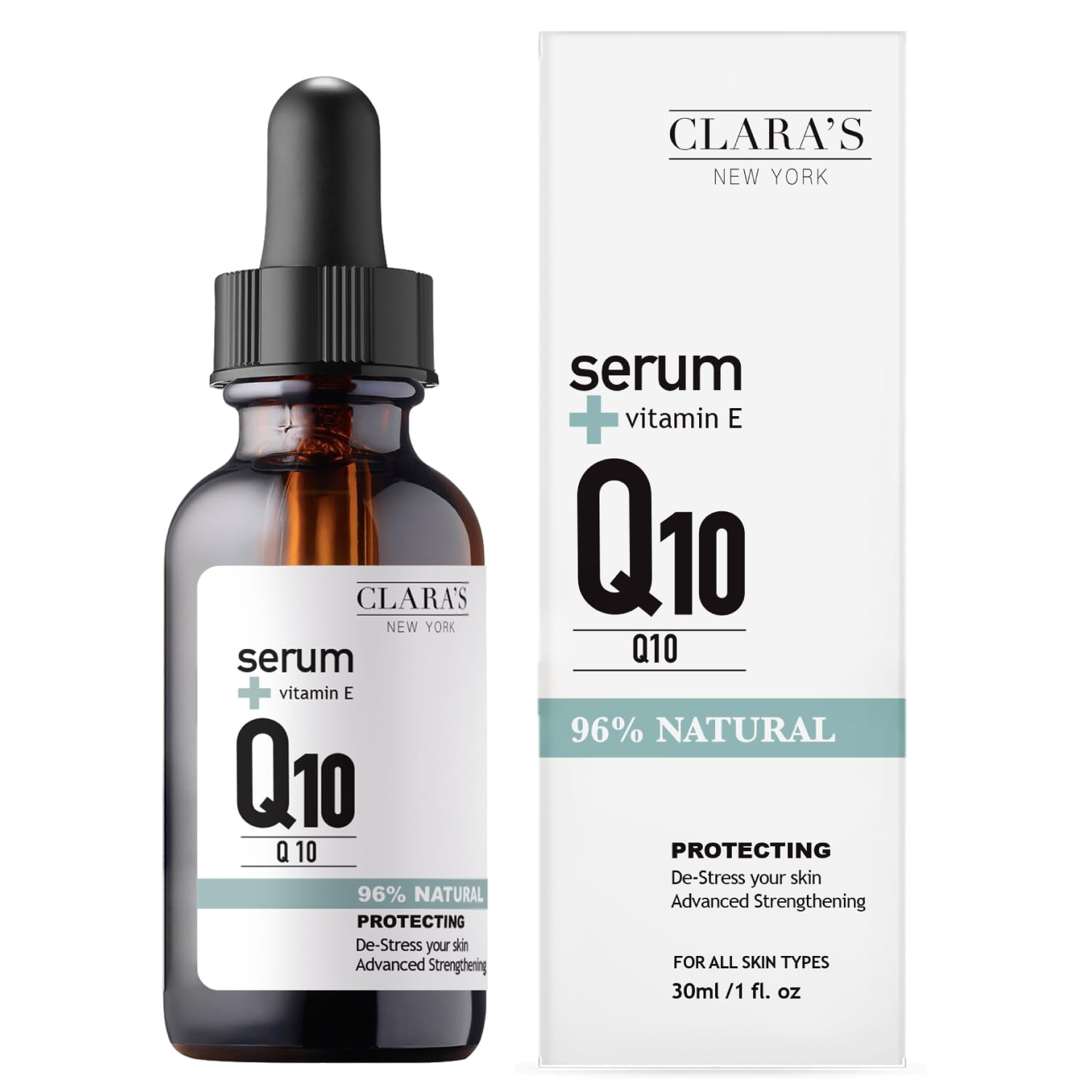 Sérum Clara's New York Q10 Antioxidante con Colágeno 30 ml - Venta Internacional