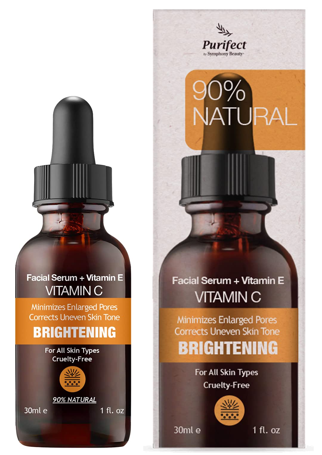 Foto 2 pulgar | Sérum Facial Purifect Natural Vitamin C Iluminador 30 ml - Venta Internacional