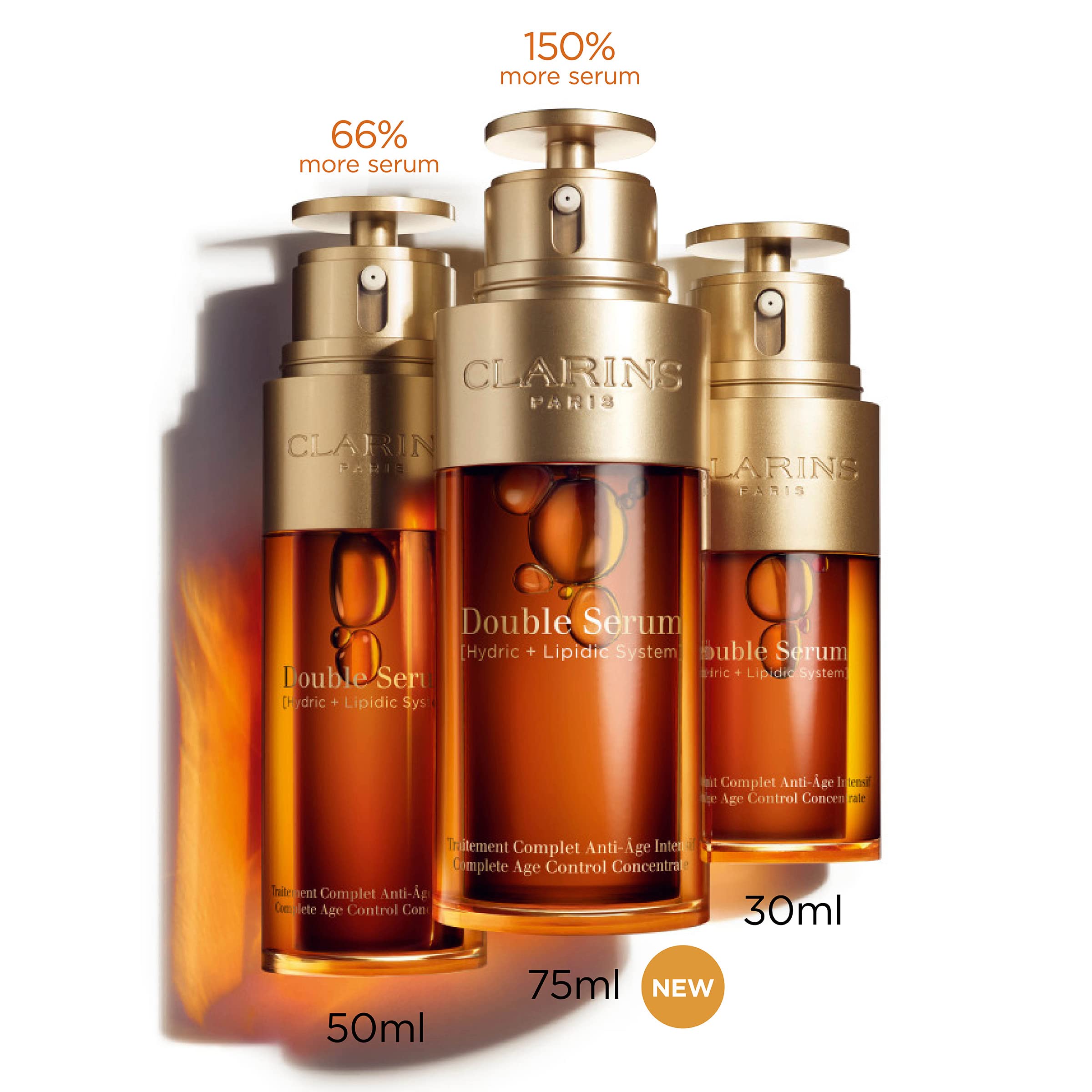 Foto 5 | Serum Doble Antienvejecimiento Serum Clarins Con 21 Ingredientes Vegetales - Venta Internacional.