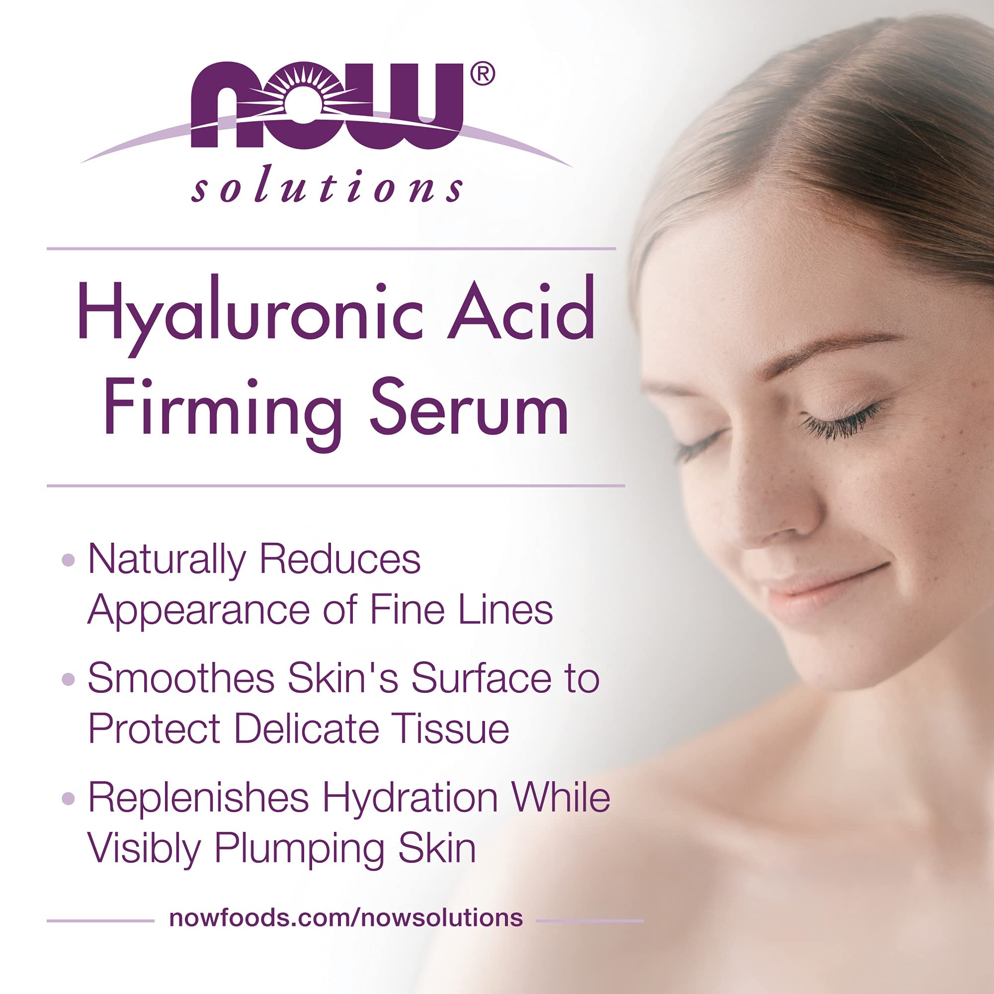 Foto 5 pulgar | Serum Now Solutions Ácido Hialurónico Reafirmante 30 Ml - Venta Internacional