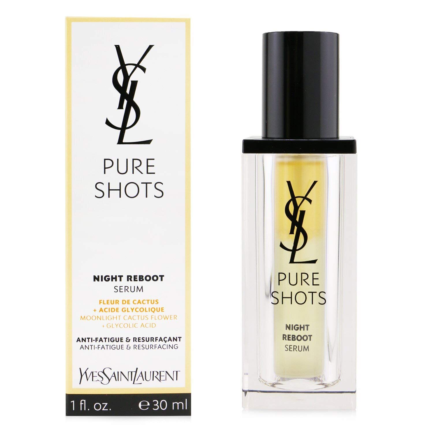 Foto 3 pulgar | Sérum Yves Saint Laurent Pure Shots Night Reboot 30 Ml/30 G - Venta Internacional