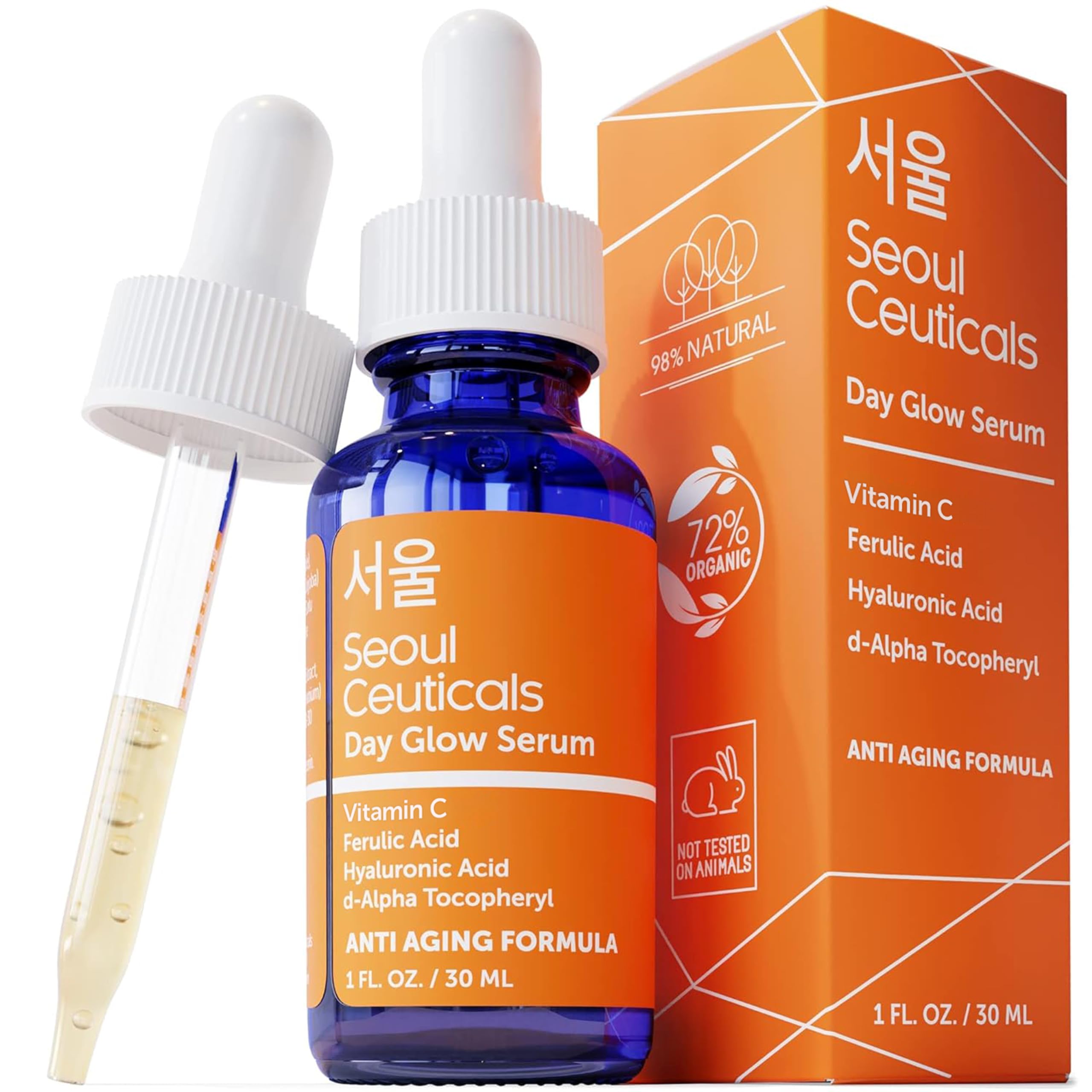 Sérum Seoulceuticals con Vitamina C y Ácido Hialurónico 30 Ml - Venta Internacional