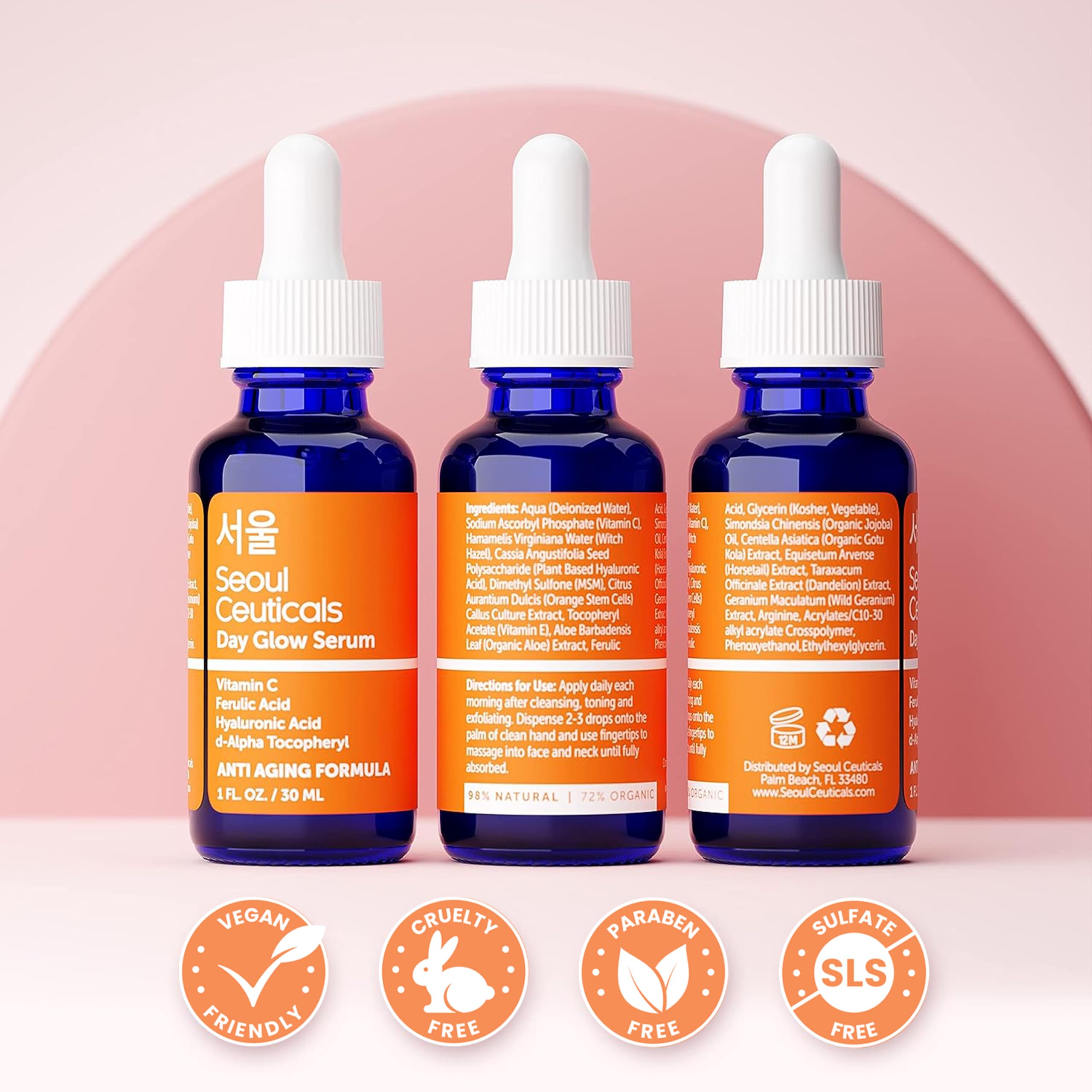 Foto 4 pulgar | Sérum Seoulceuticals con Vitamina C y Ácido Hialurónico 30 Ml - Venta Internacional