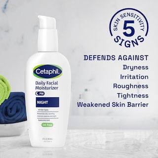 Foto 5 | Crema Hidratante Nocturna Cetaphil Hydrating con Ácido Hialurónico 90 Ml - Venta Internacional