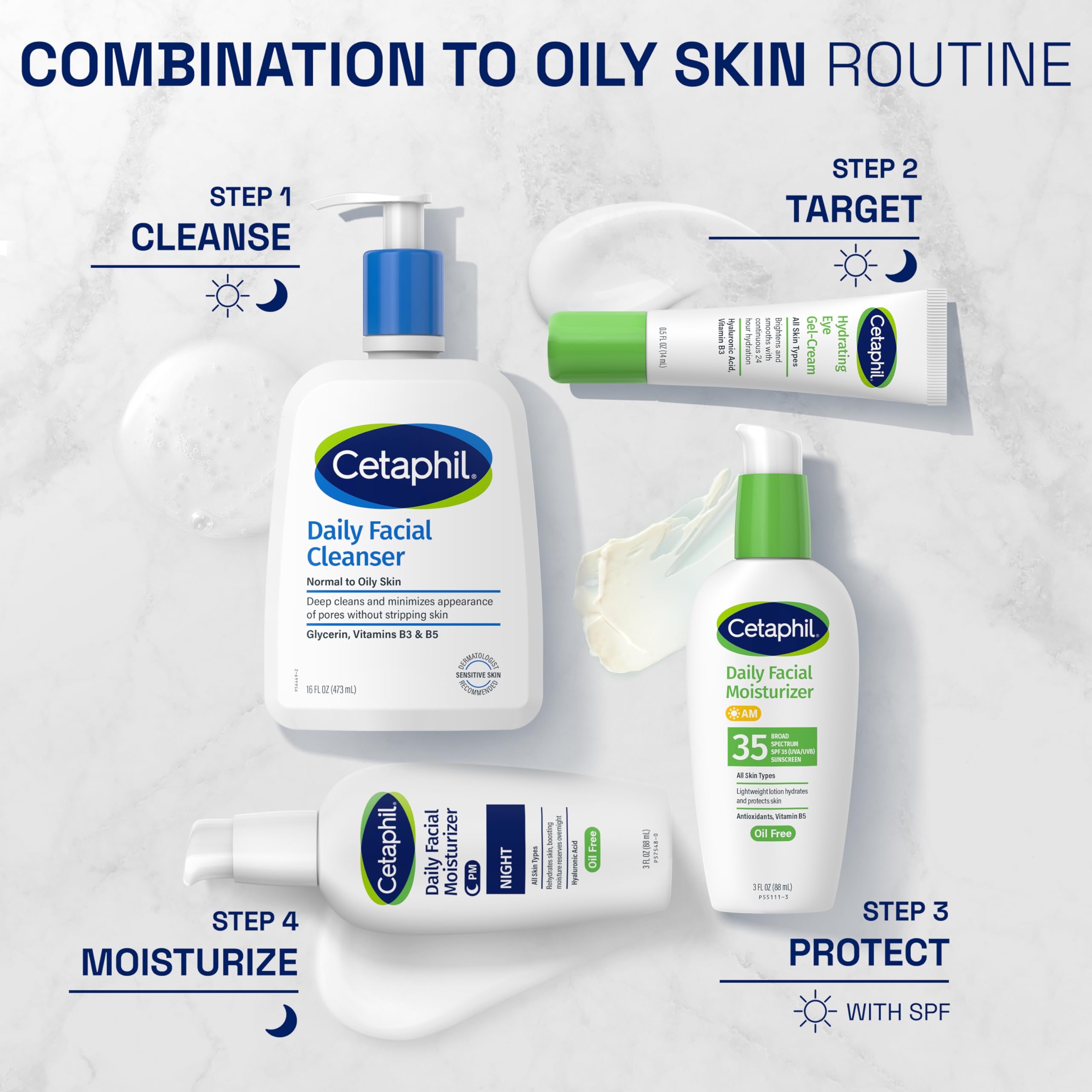Foto 7 pulgar | Crema Hidratante Nocturna Cetaphil Hydrating con Ácido Hialurónico 90 Ml - Venta Internacional
