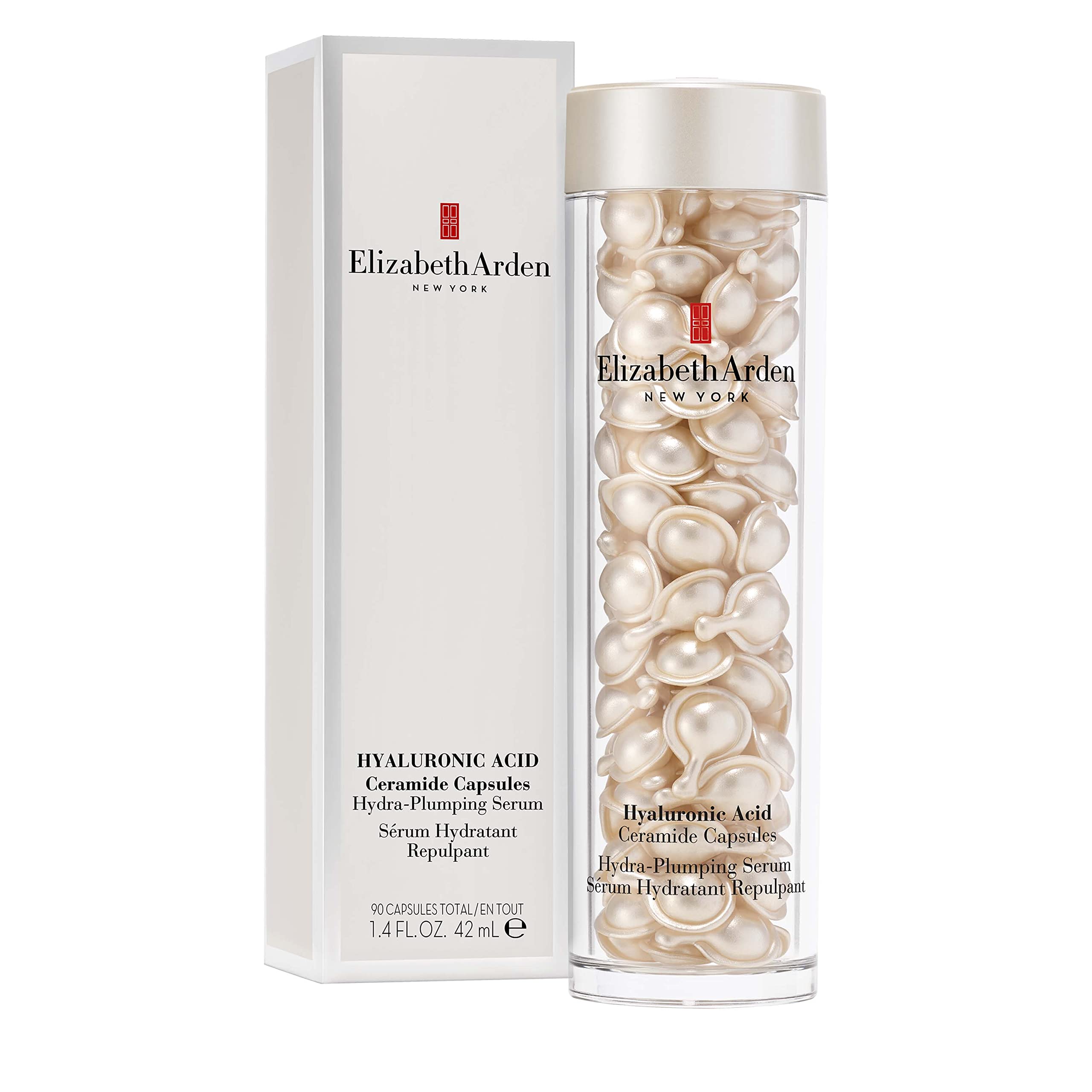 Sérum Elizabeth Arden Ácido Hialurónico Ceramida 90 Cápsulas - Venta Internacional