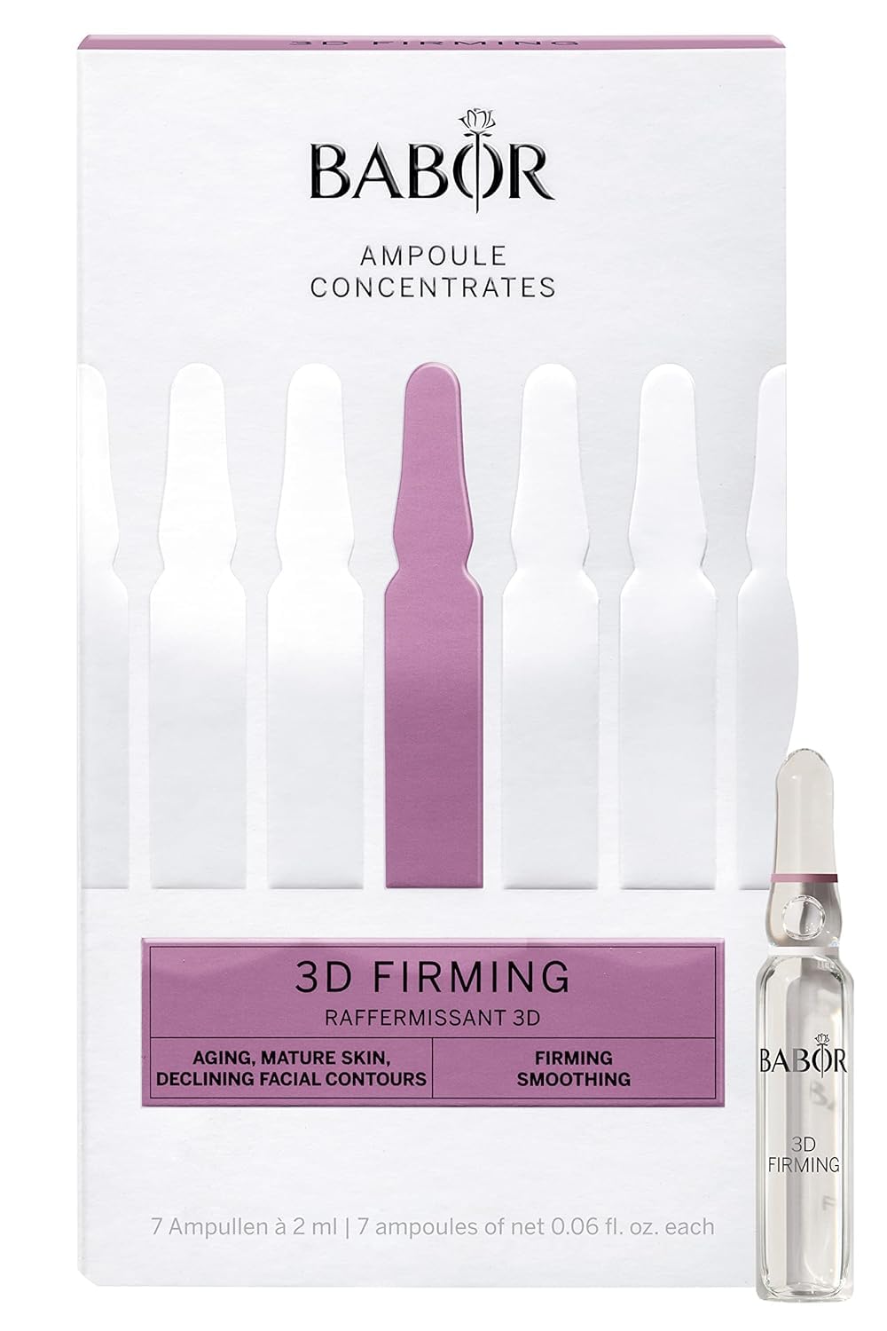 Sérum Facial Babor 3D Firming 7 Ampolletas-Venta Internacional