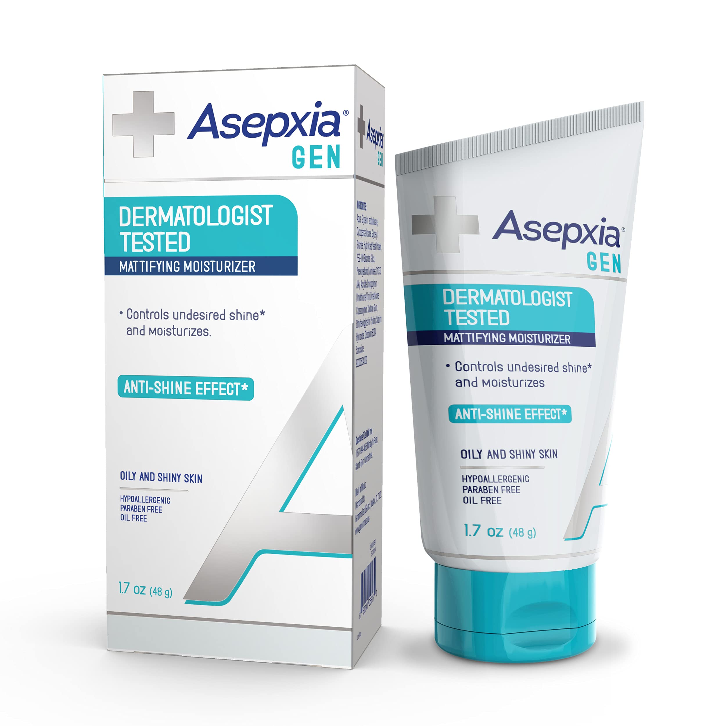 Foto 2 pulgar | Crema Hidratante Matificante Asepxia Gen para Pieles Grasas 50 Ml - Venta Internacional