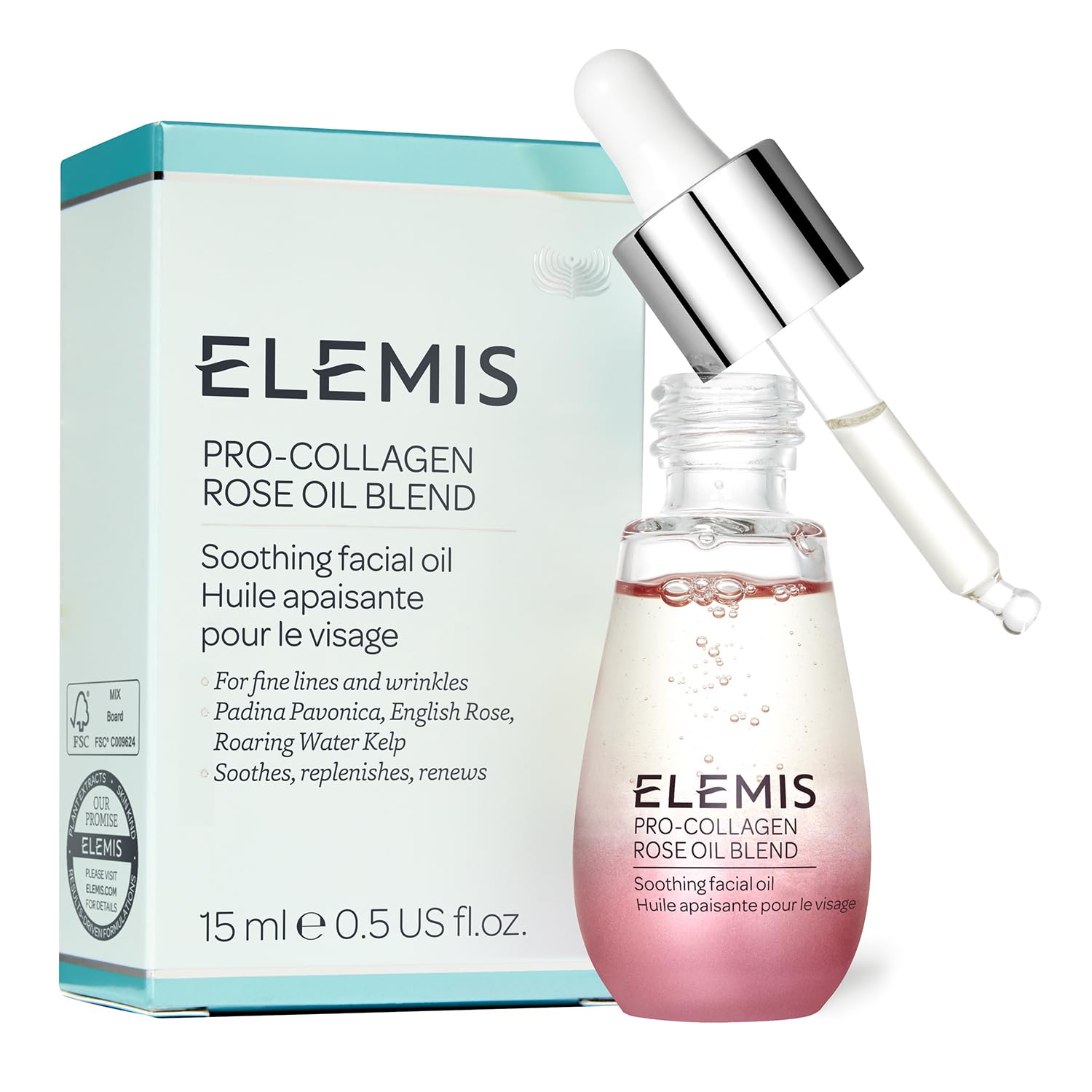 Foto 6 pulgar | Aceite Facial Elemis Pro-Collagen Rose 15 ml - Venta Internacional