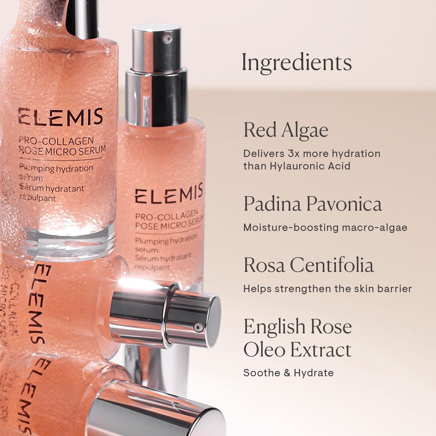 Foto 4 pulgar | Sérum de Hidratación Elemis Pro-collagen Rose Micro Serum - Venta Internacional