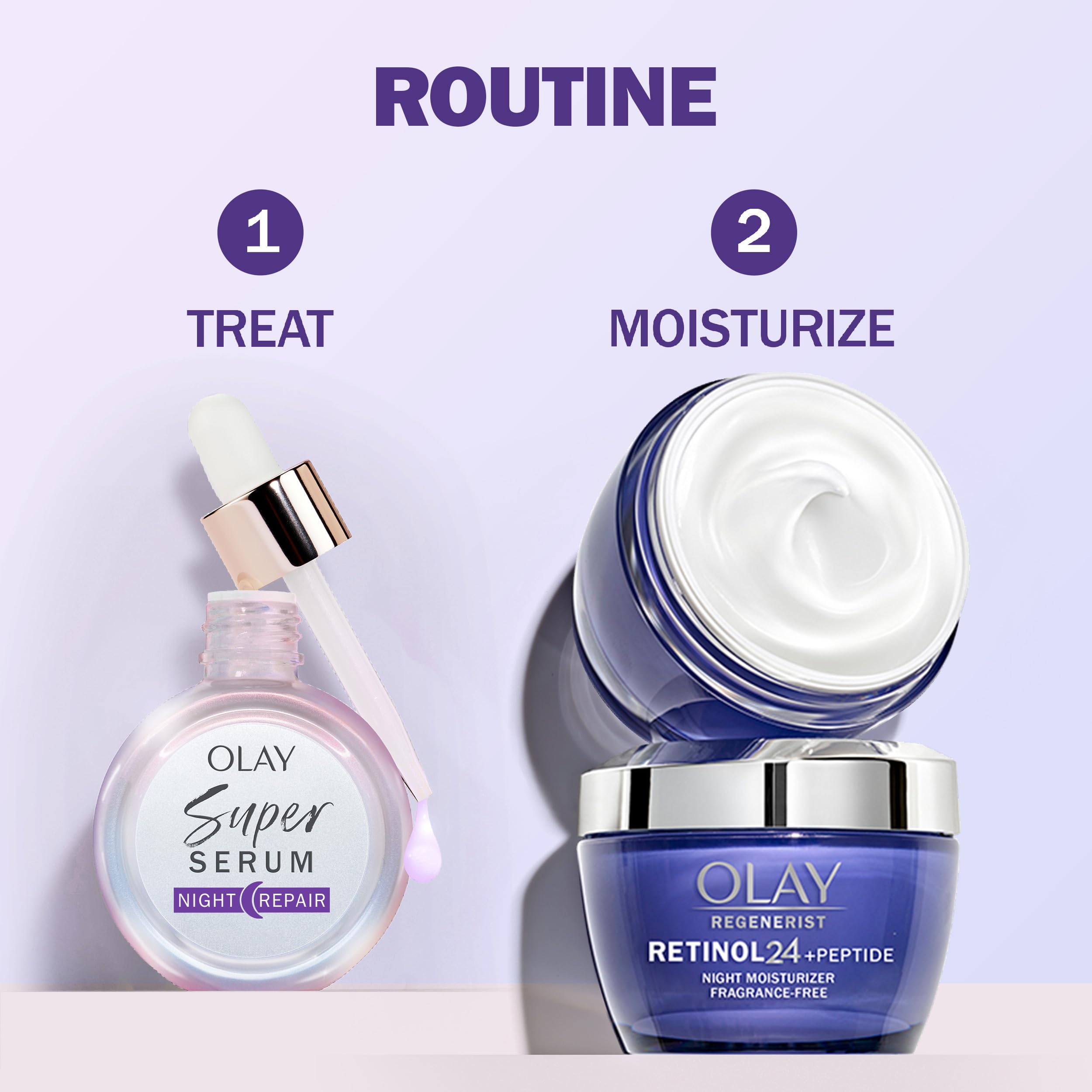 Foto 7 pulgar | Sérum Olay Super Serum para Reparación Nocturna 30 ml con Ácido Salicílico - Venta Internacional