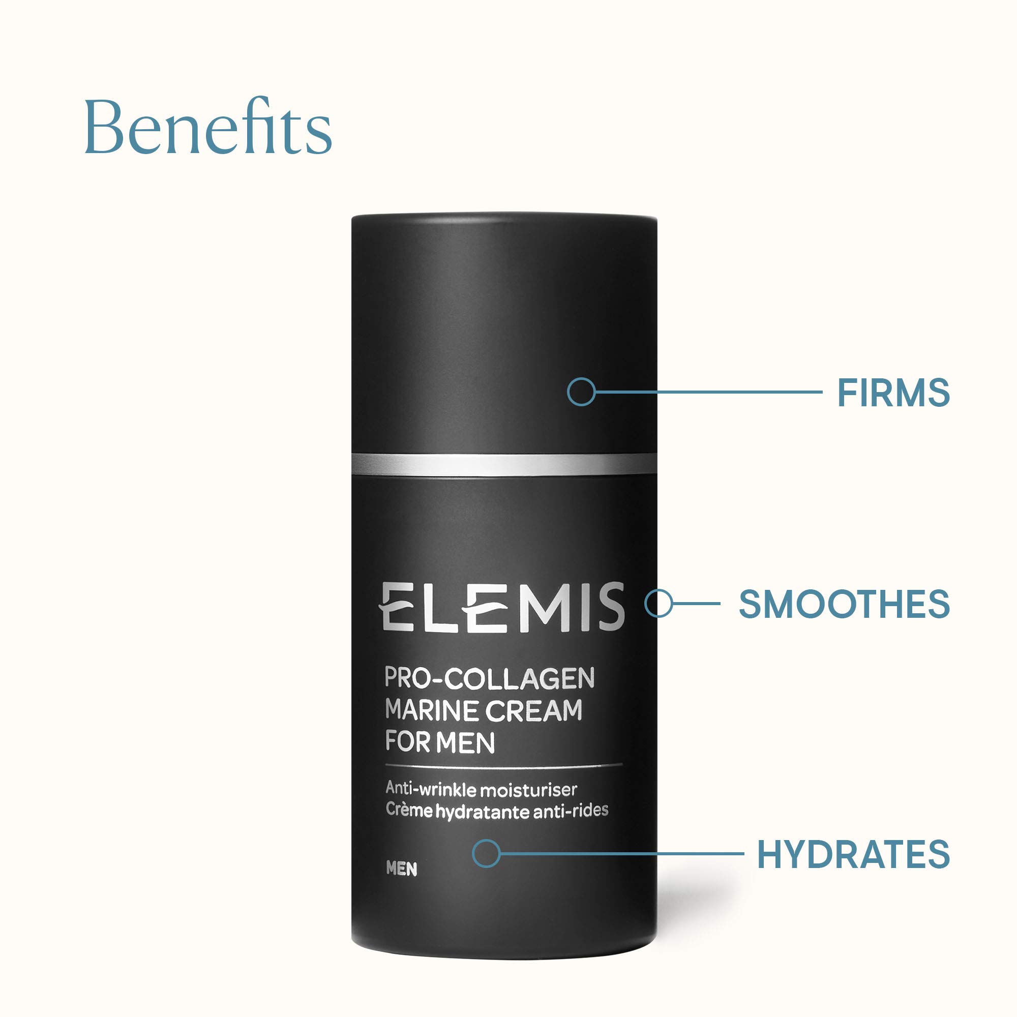 Foto 4 pulgar | Crema Hidratante Elemis Pro-collagen Marine 30 Ml para Hombre - Venta Internacional