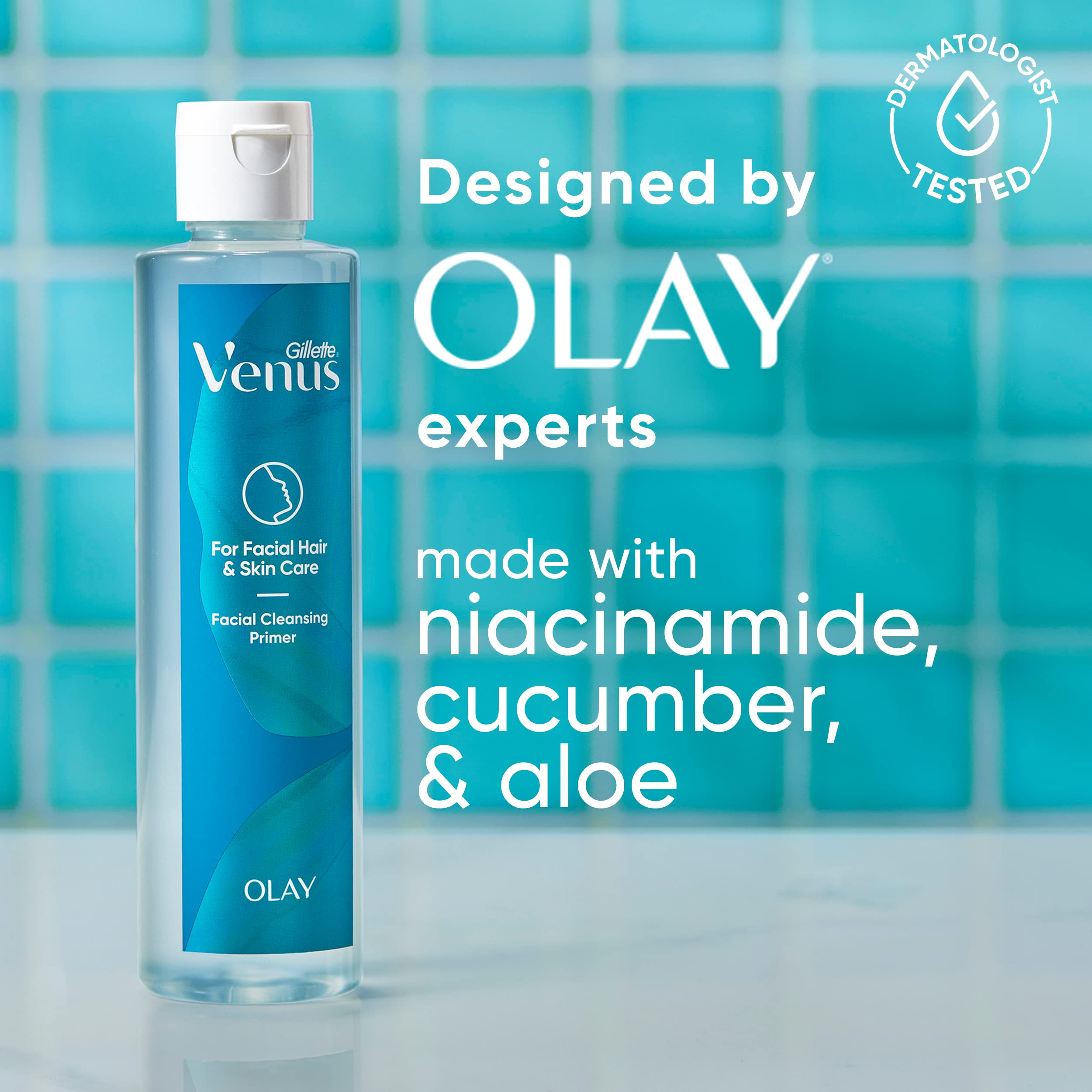 Foto 4 pulgar | Primer Limpiador Gillette Venus para Vello Facial 200 Ml - Venta Internacional