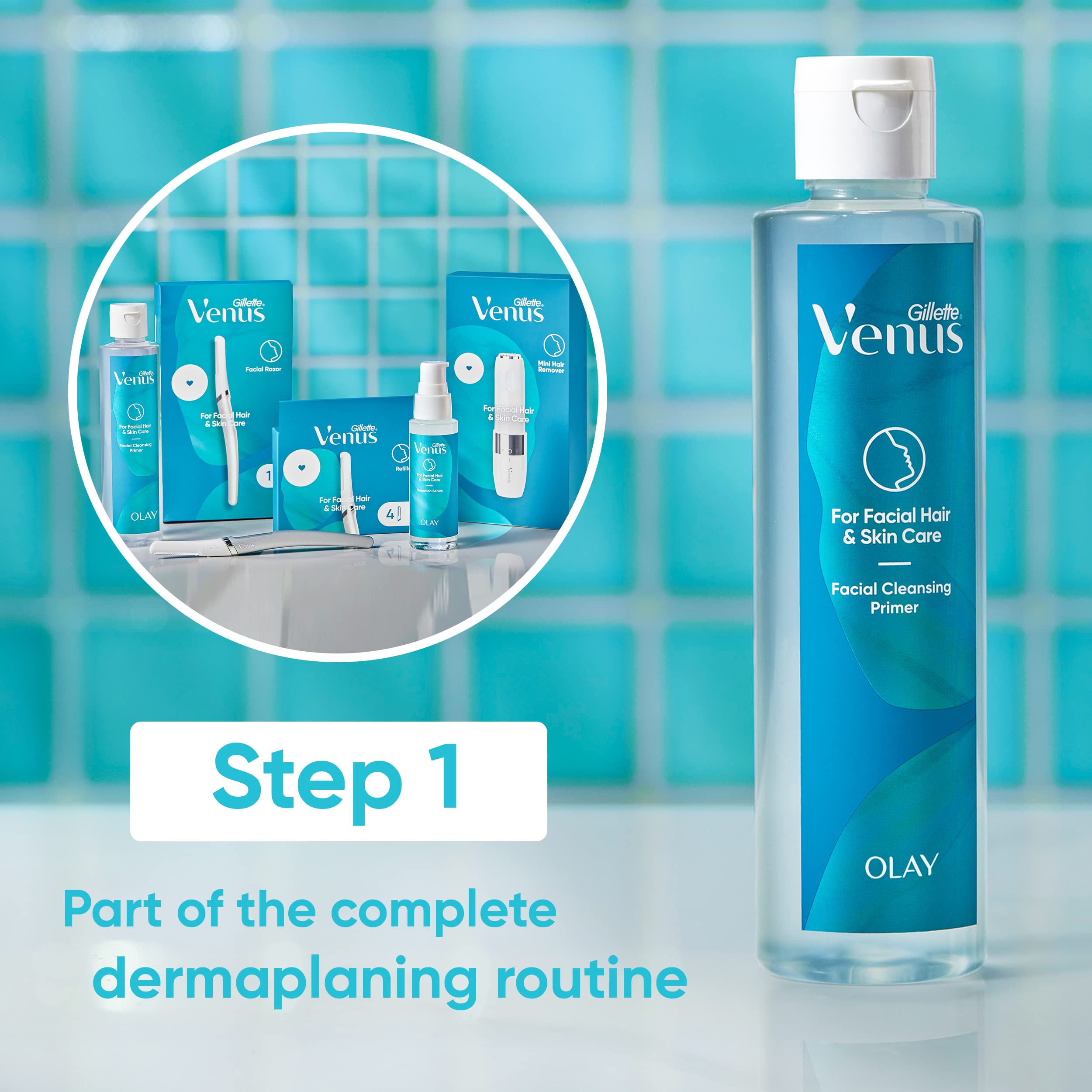 Foto 7 pulgar | Primer Limpiador Gillette Venus para Vello Facial 200 Ml - Venta Internacional