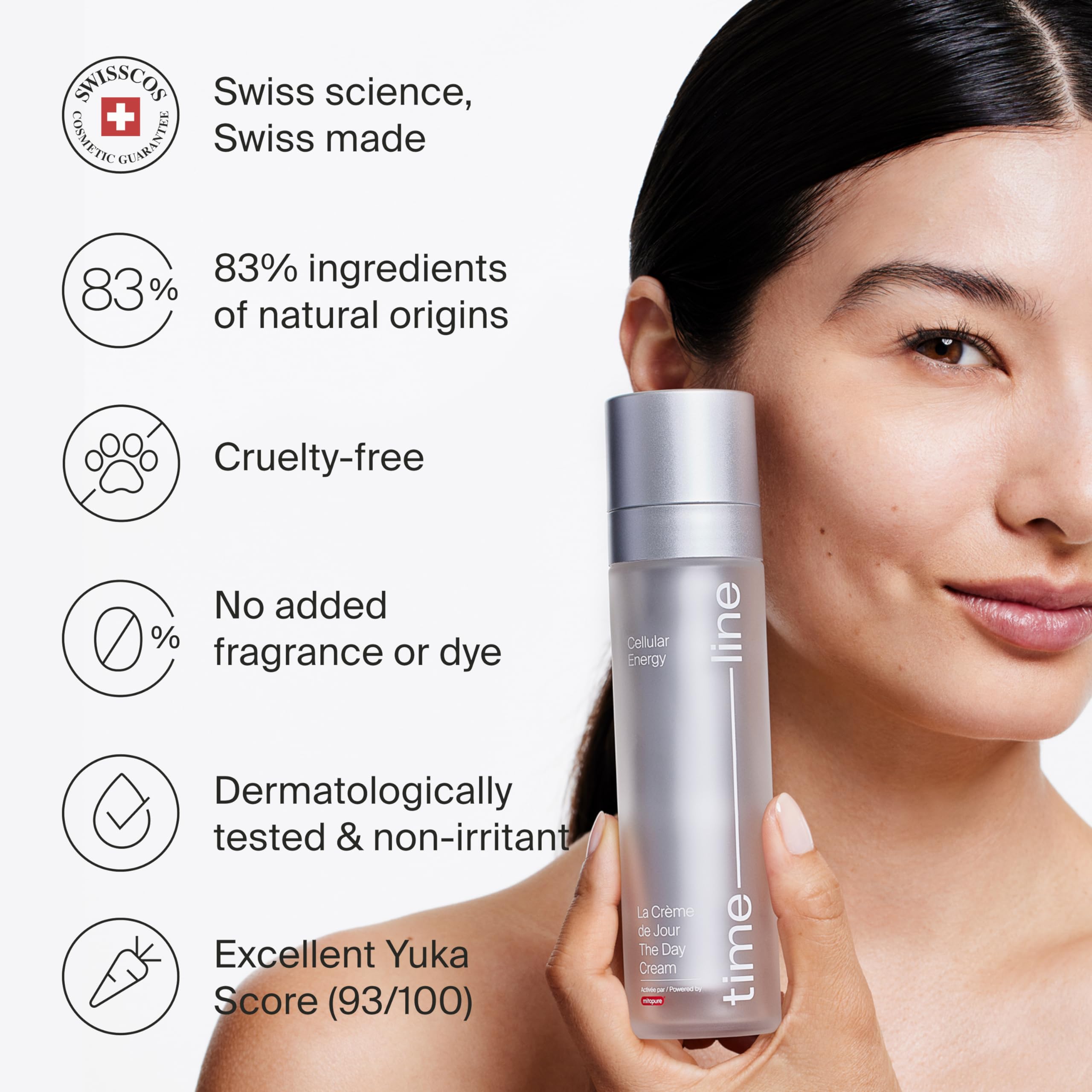 Foto 4 pulgar | Crema Facial Timeline The Day Cream Mitopure 50 Ml - Venta Internacional.