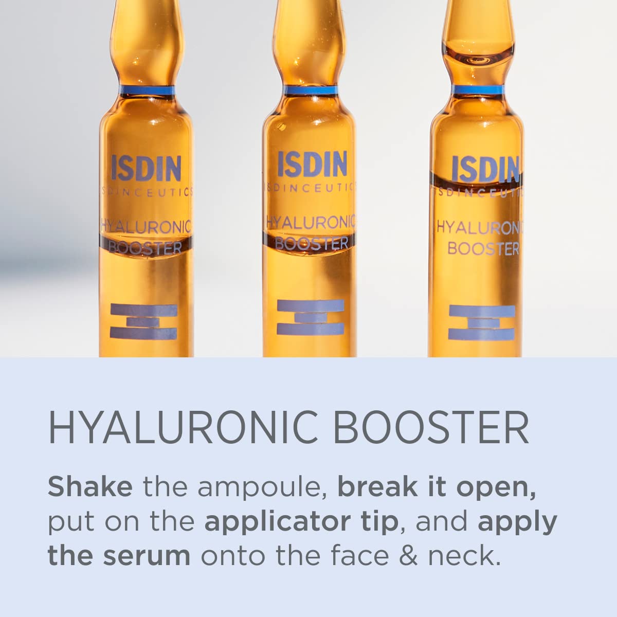 Foto 8 pulgar | Ampollas de Sérum Isdin Hyaluronic Booster Deep Hydration 10x2 Ml - Venta Internacional