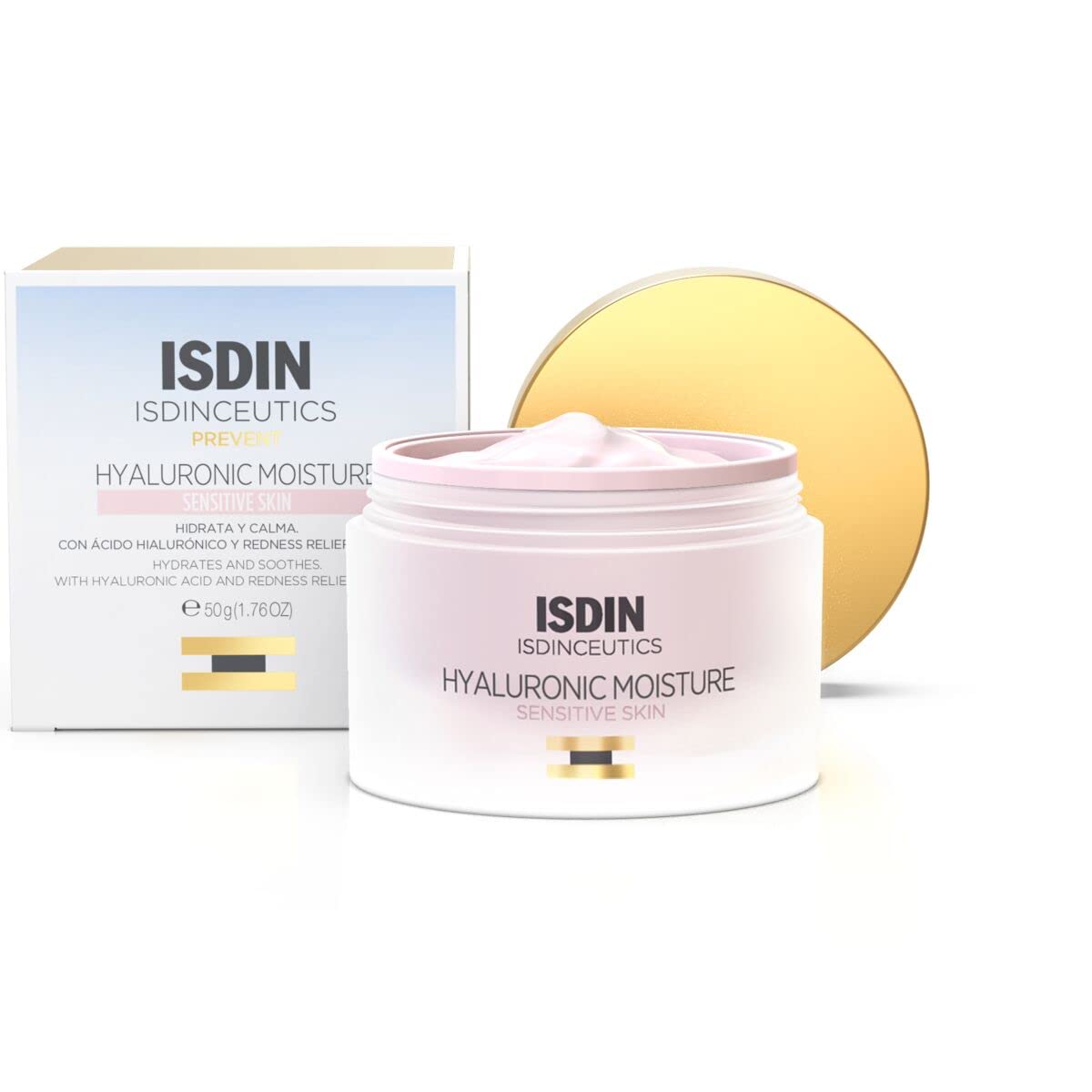 Foto 2 pulgar | Crema Hidratante Isdin Isdinceutics Hyaluronic Moisture 50 Ml Sensitive - Venta Internacional