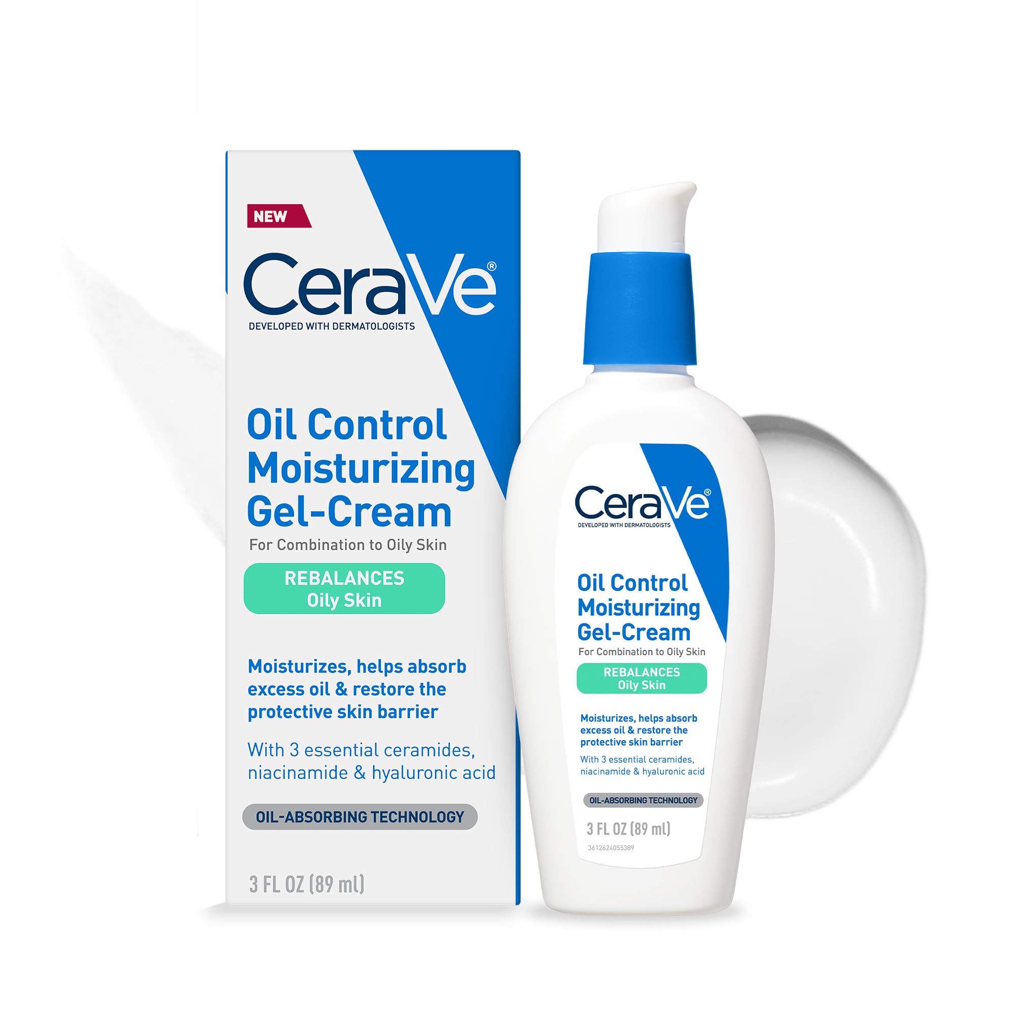 Foto 2 pulgar | Gel-crema Hidratante Cerave Oil Control Para Piel Grasa 50 Ml - Venta Internacional.