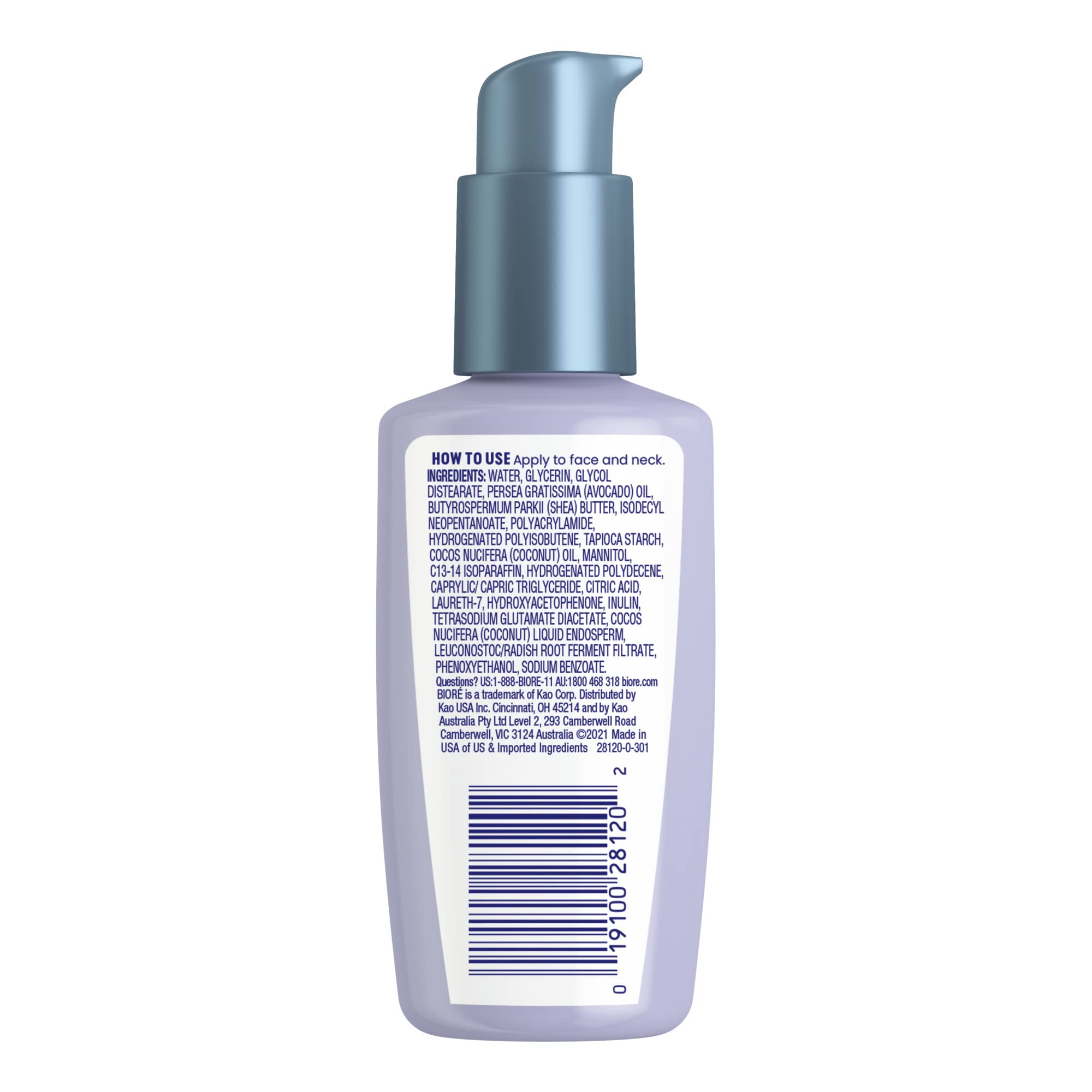 Foto 8 pulgar | Hidratante Facial Bioré Hydrate & Glow para Piel Seca 100 Ml - Venta Internacional